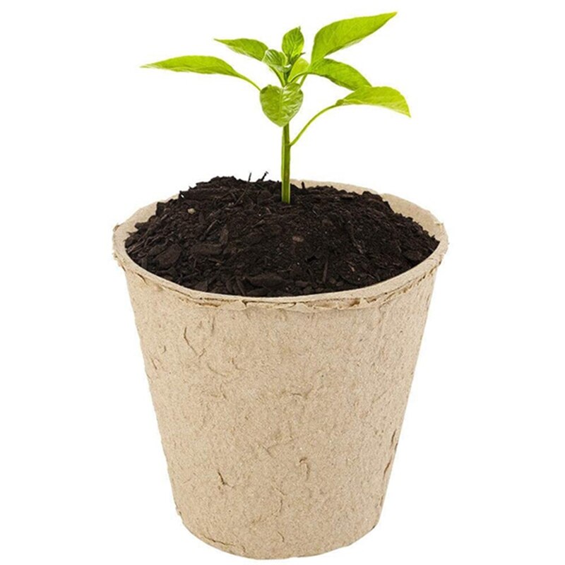 Turf Pulp 100 Stuks Kwekerij Potten Biologisch Afbreekbaar P... – Vicedeal
