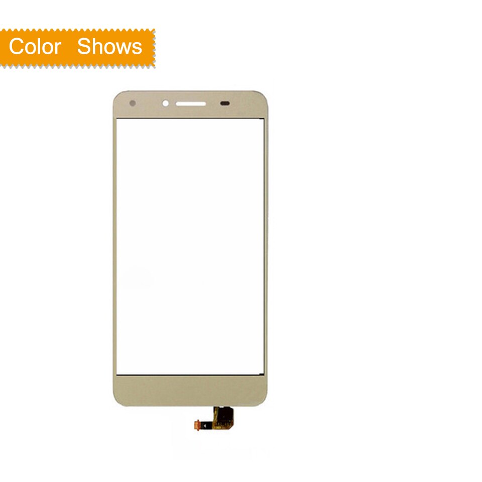 Pantalla táctil para Huawei Y5II Y5 II CUN-L01 CUN-L23 CUN-L03 CUN-L33 CUN-L21 pantalla táctil de digitalizador de Lentes de vidrio de Panel frontal: gold no gift