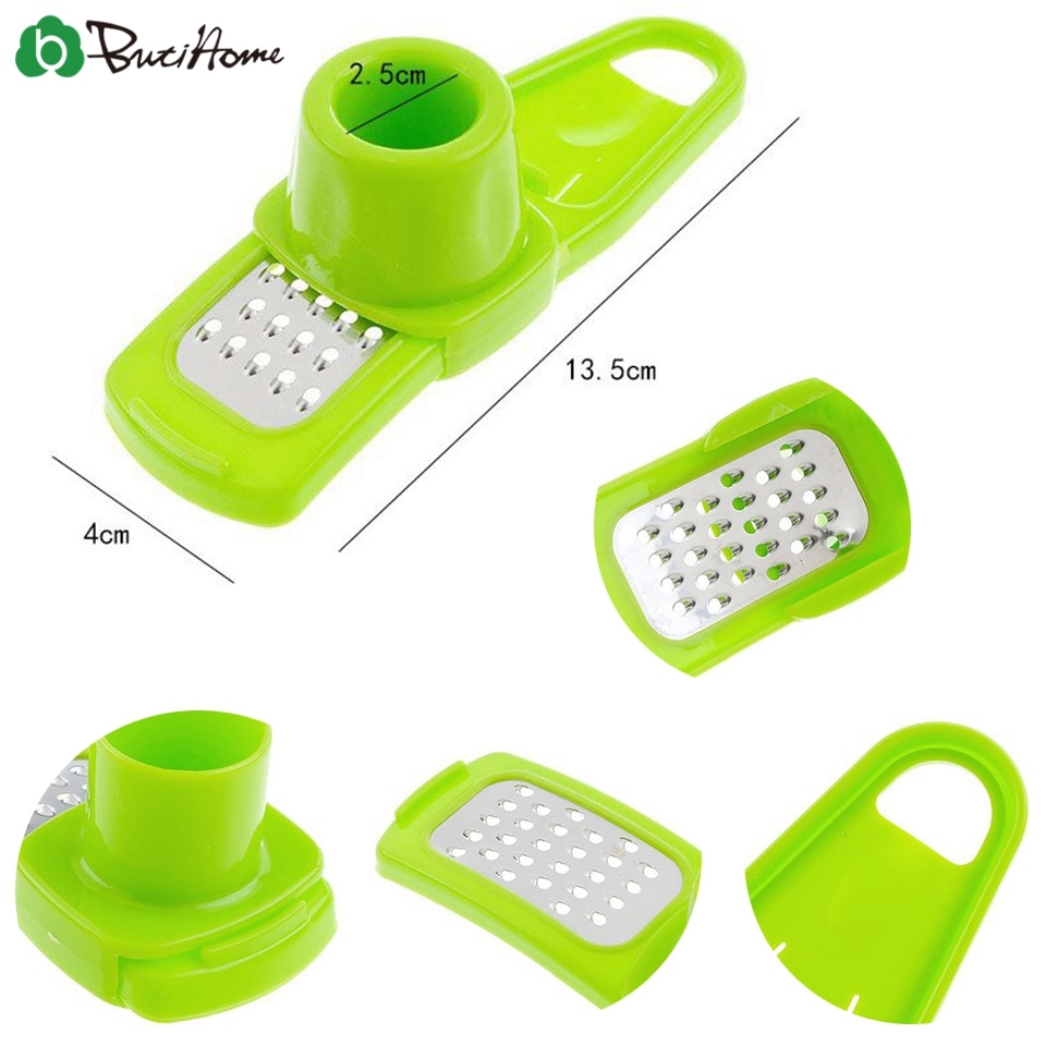 1PC Plastic Ginger Garlic Grinding Tool Magic Garlic Peeler Slicer Cutter Grater Planer Garlic Press Kitchen Cooking Gadgets
