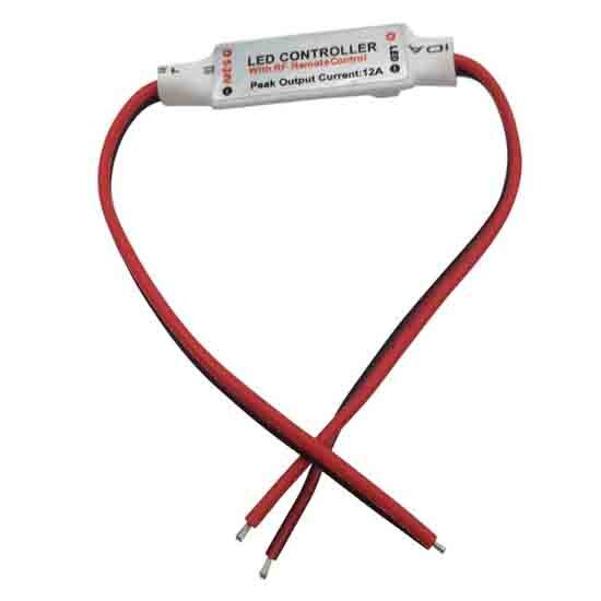 5V-12V-24V DC led streifen RF wireless mini remote frequenz glatte dimmer DC & Draht stecker helligkeit einstellen 12V led controller: Wire Connector