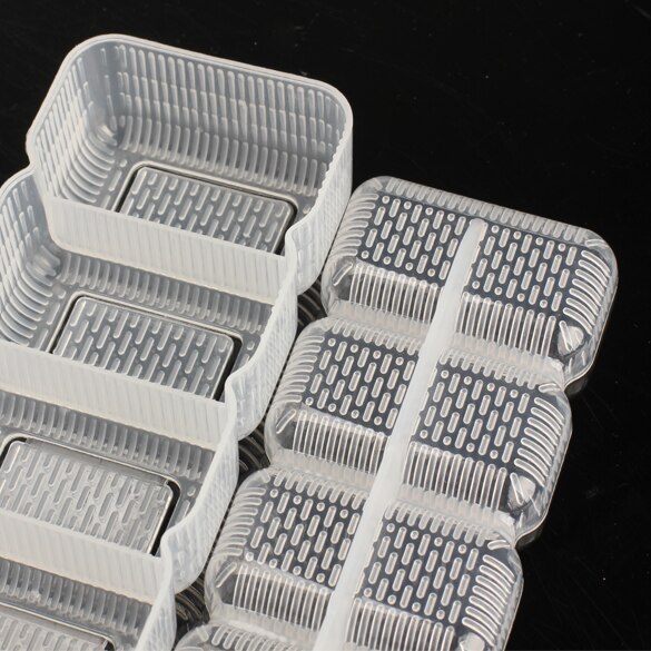 Nigiri-Juego de moldes de plástico para Sushi s, 5 rollos para Hacer bolas de arroz, molde para Sushi, prensa antiadherente, accesorios de herramientas de cocina