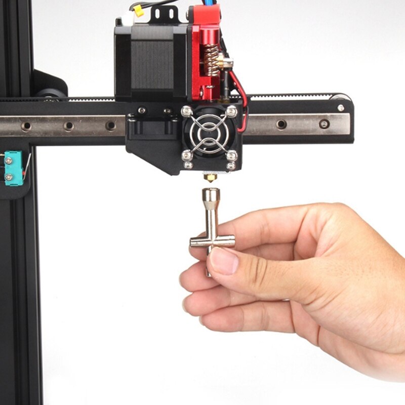 Gtbl 7Pcs 6-Point Mini Cross Moersleutel Mini Kruis Socket M2/M2.5/M3/M4 Moer tool