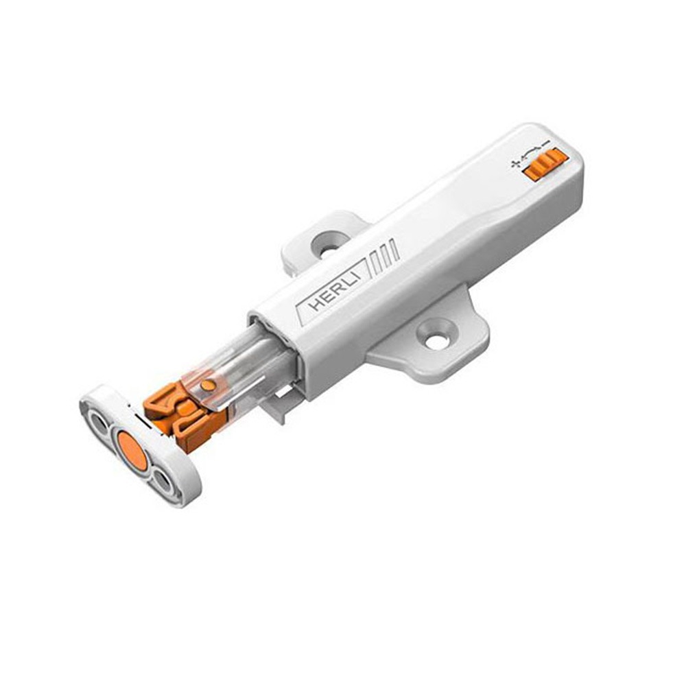 Accessori Hardware per la casa pressione Push To Open Touch Latch Pull Push invisibile Stopper Touch Latch porte dell'armadio rimbalzo: Nichel