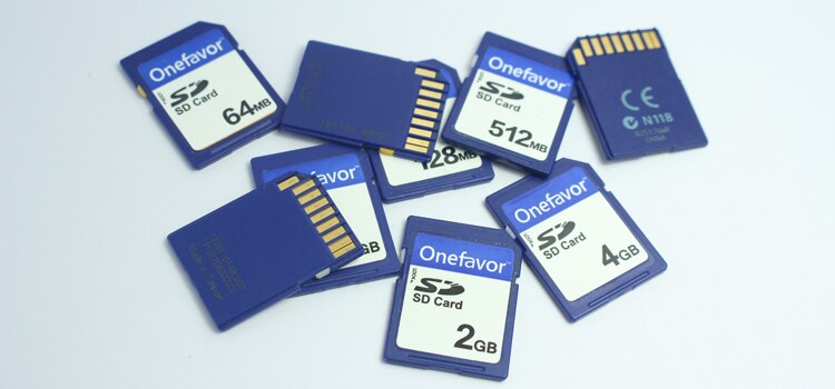 10PCS onefavor 1 GB Secure Digital 1G 1GB SD Memory Card