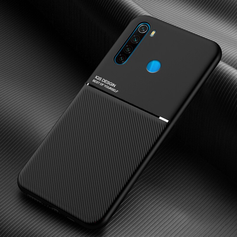 Slim matowy silikonowy magnetyczny uchwyt samochodowy case dla huawei p smart 2019 skrzynki pokrywa na huawei psmart z pro 2019 muszle coque capas: p smart plus 2019 / black