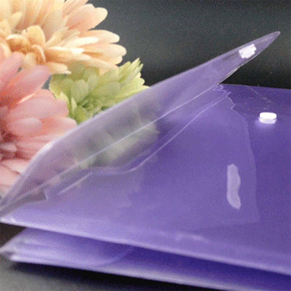 A4 Clear Document Bag Paper File Folder Stationery School Office Case PP Student Award 6colors Available