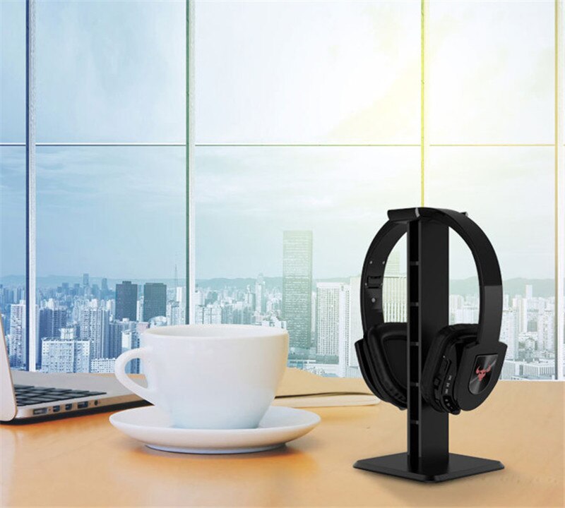 Universal hållare för hörlursställ headset hörlurar skrivbord display hängare krokfäste för trådlösa hörlurstillbehör