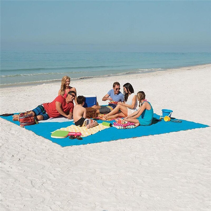 Tapis de Camping en plein air, matelas de plage, voyage de plein air, sable magique, pique-nique de plage, matelas imperméable, couverture de plage pliante