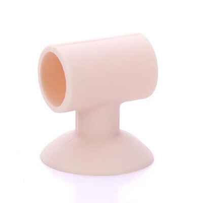 Protector de puerta de goma antigolpes para hogar, Protector de puerta de pomo para pared posterior, Protector contra impactos para El Salvador, colorida Puerta de 50g E 1 unidad: Pink