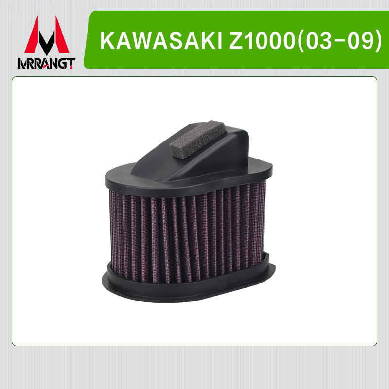 Filtro aria moto di alta qualità per KAWASAKI NINJA 250 300 400 ER6N ER6F Z750 Z800 Z900 ZR900 Z1000 Z1000SX: Avorio