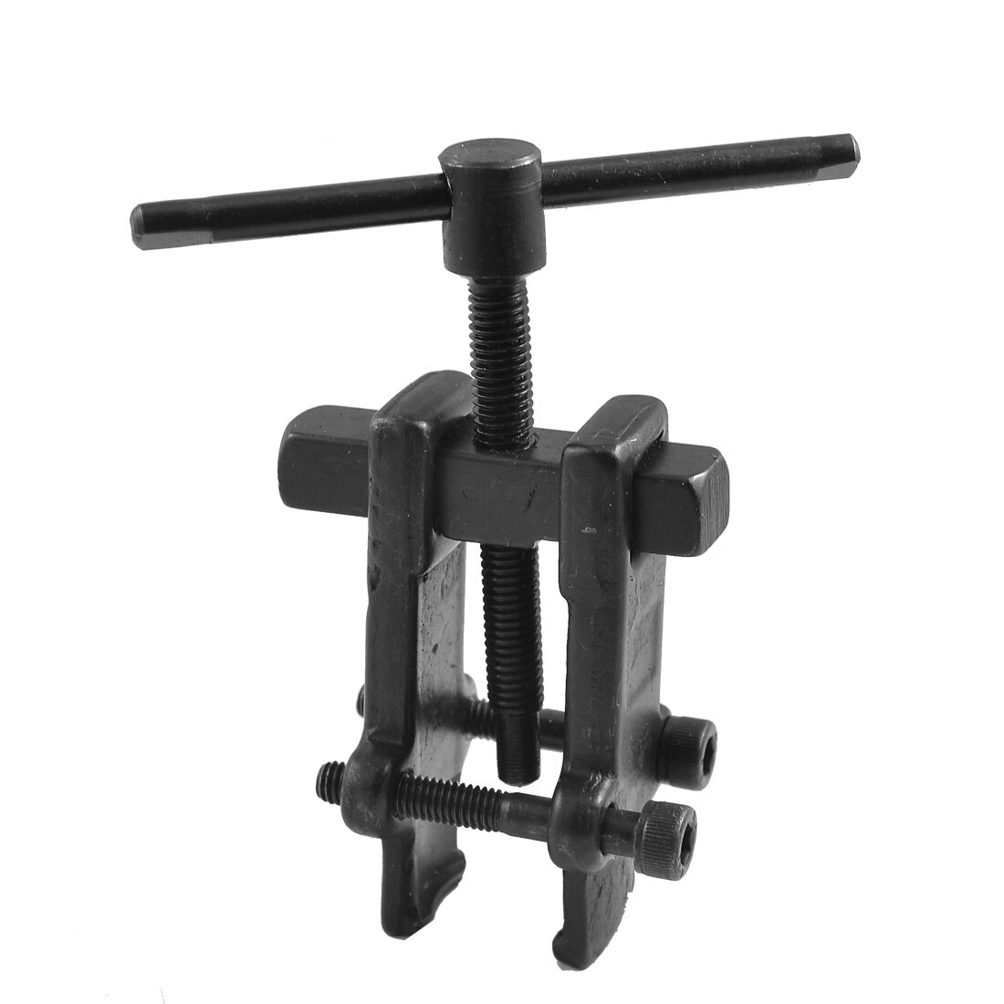 X Autohaux Black 60mm Long Adjustable Center Bolt Two Jaw Bearing Gear Puller Disassembly Tool Bearing Puller