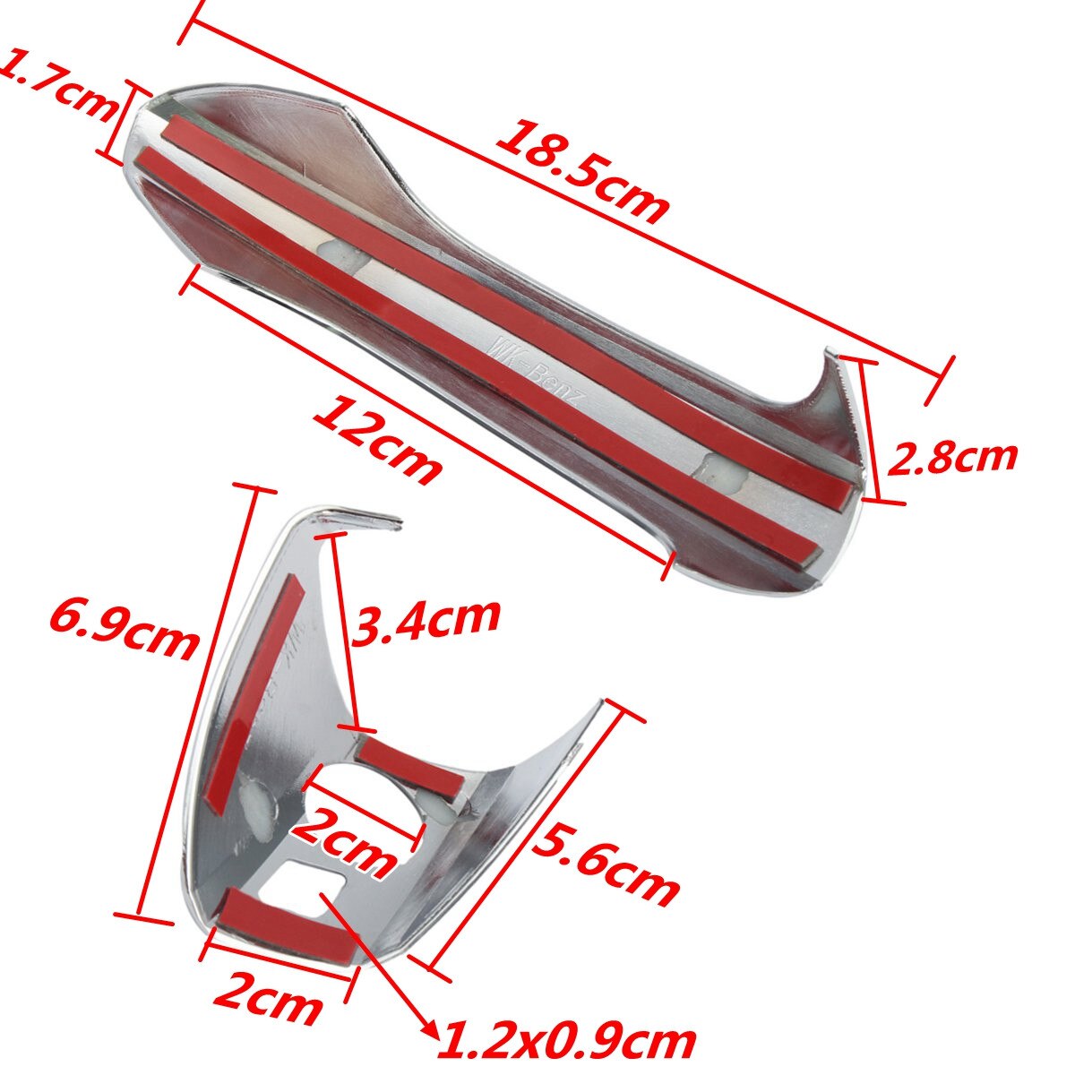 8 Teile/satz ABS Chrom Seite Türgriff Abdeckungen trimmen Für Mercedes-Benz B/C/E/GLK/ML/CLA W246 W204 W212 X204 W166 W117