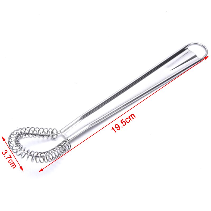 1 Stuk 20Cm Rvs Magic Hand Held Lente Garde Mini Keuken Eieren Sauzen Mixer