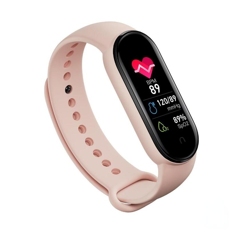 Für  m6 smarte armbänder mit farbbildschirm und bluetooth 4.0: Rosa magnet