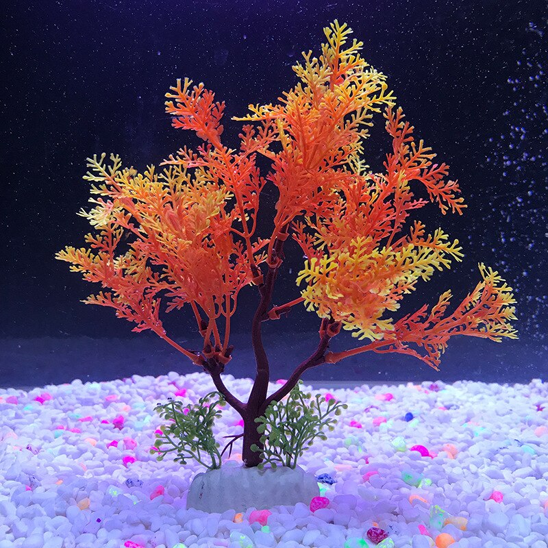 Simulatie kunstplanten aquarium decoratie water onkruid ornament plant aquarium thuiskantoor aquarium gras decoratie