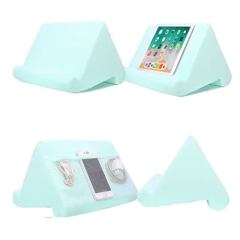 Soporte de almohada para tableta, soporte multifunción para teléfono y tableta, cojín para IPad, soporte para teléfono móvil y portátil, soporte para cama y tableta: orange