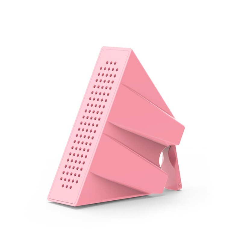 Mobiele Telefoon Speaker Stand Sound Versterker Telefoon Houder Voor Home Office Slaapkamer: Pink