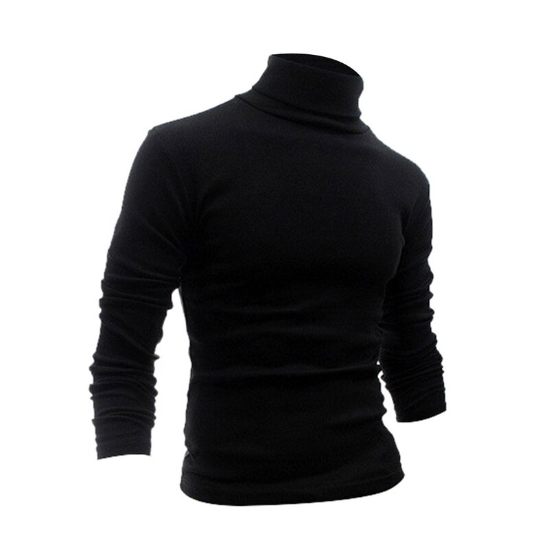 Coltrui heren trui herfst winter warm dikke effen lange mouw trui gebreid casual heren breigoed