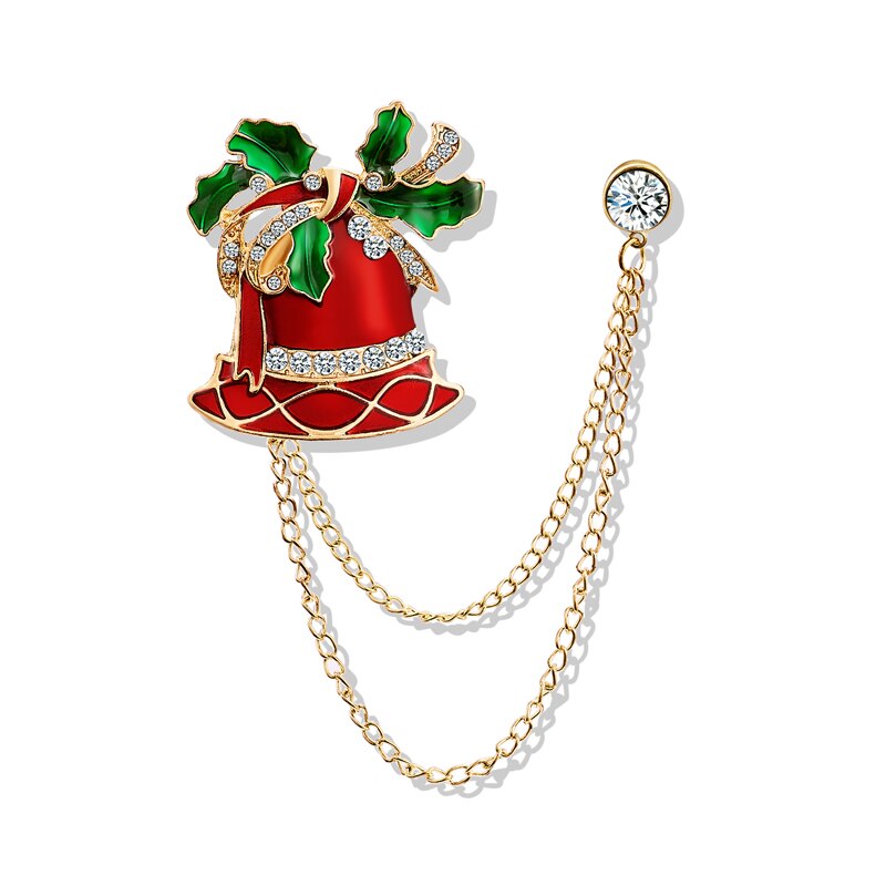 Misananryne Mooie Mode Jaar Kerst Laarzen Broche Kerstman Schoenen Vervoer Strass Broche Sieraden