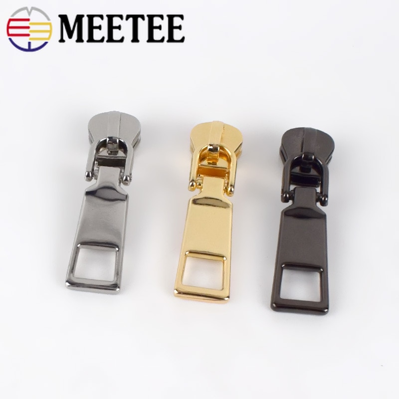 20pz Cursori E Ganci per Chiusure Lampo per 5 # resina Cerniera Imbottiture Tasca Della Giacca Testa Della Chiusura Lampo del Sacchetto cerniera lampo kit di Riparazione Fai Da Te Accessori per il CUCITO