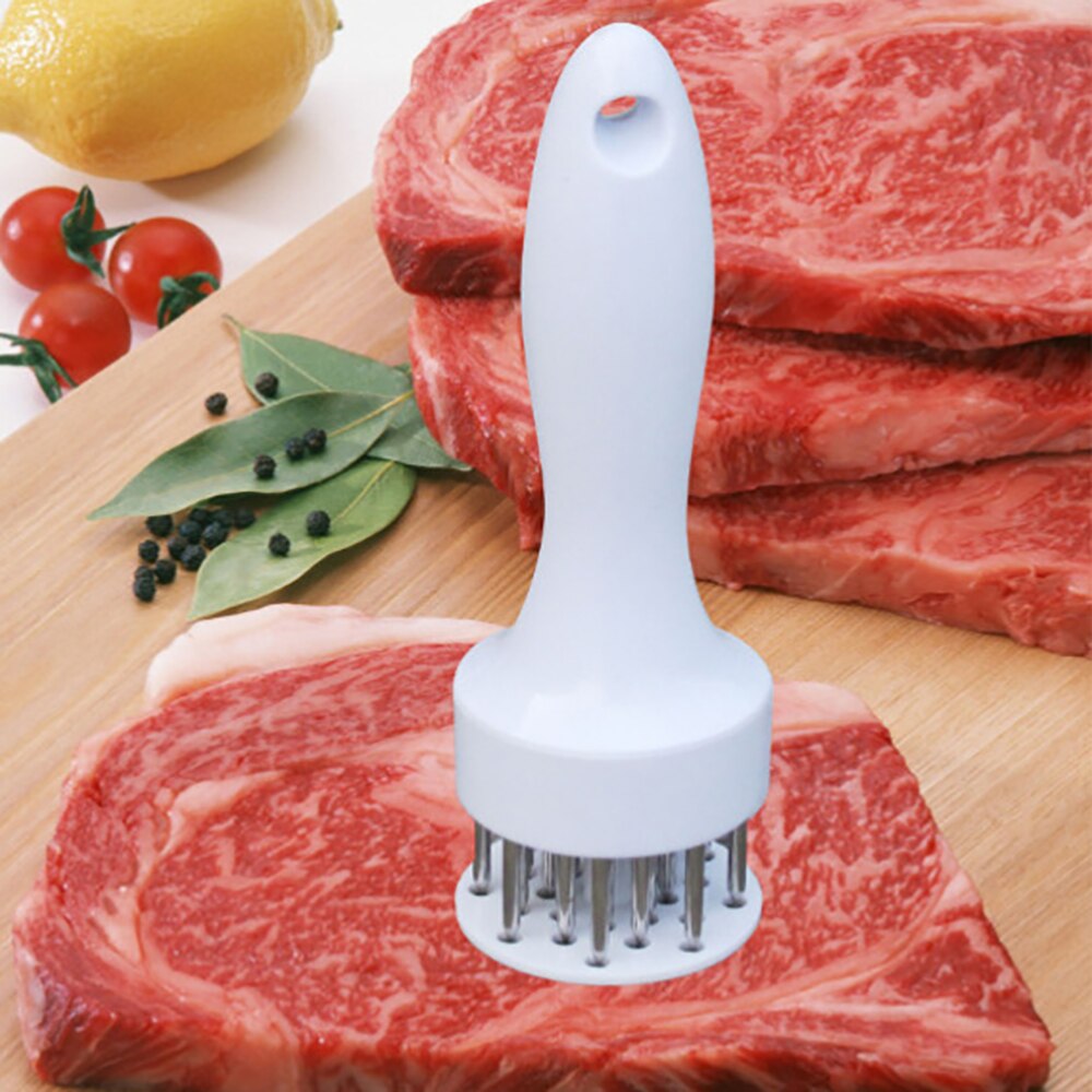 19*5.5 cm Rvs Steak Karbonade Dennennaald Keuken Gadgets Quick Dennennaald Praktische Mals Vlees Naald hamer 2