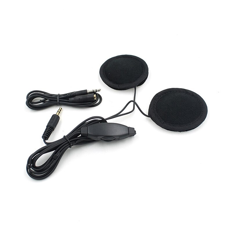Motorcykel motorcykel hjälm headset högtalare 3.5mm jack hörlurar hörlurar högtalare för motorcykel hjälm interphone  mp3/ gps