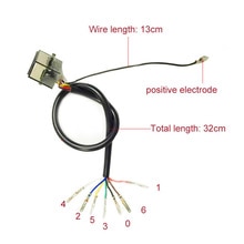 Universal Gear Display 12V Indicator N-6 Speed Shift Clutch Lever Gauge