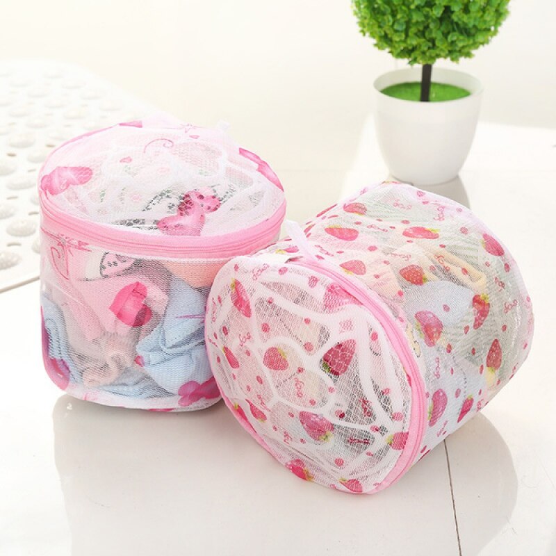 4 Styles Home Use Lingerie Washing Mesh Clothing Underwear Organizer Washing Bag Useful Mesh Net Bra Wash Bag Zipper Laundry Bag
