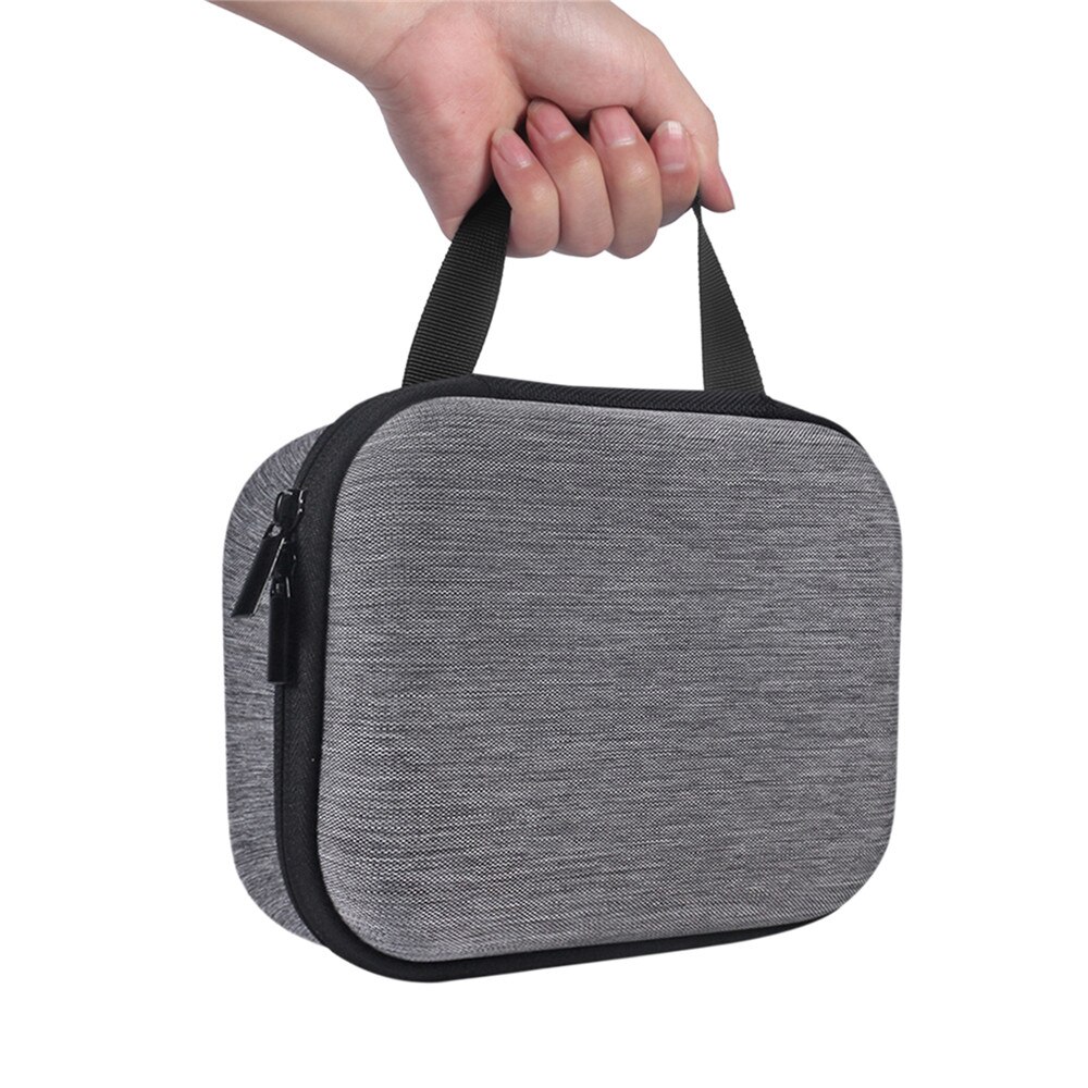 Hard EVA Handbag Storage Bag Travel Carrying Case for Cricut Easy Press Mini Heat Press Machine and Charging Base Accessories: Gray