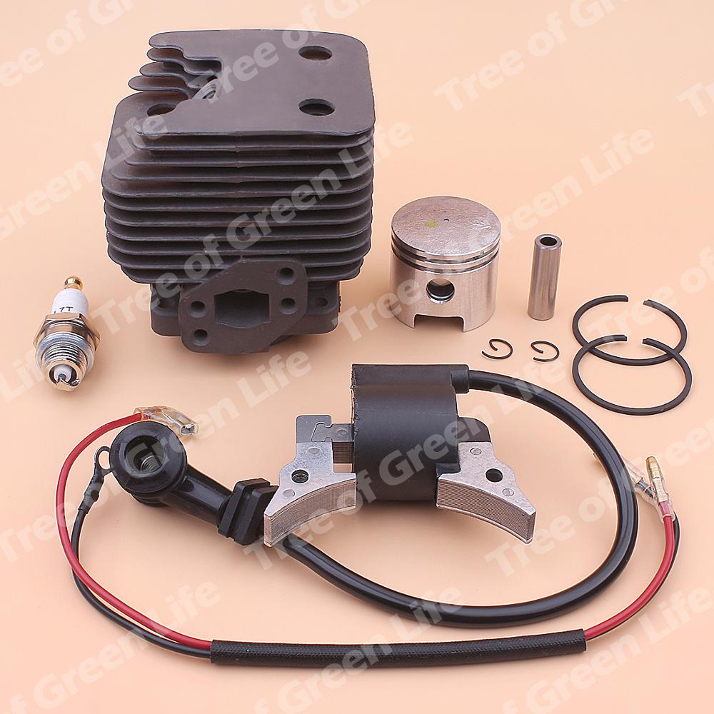 36mm Cylinder Piston Ignition Coil Kit For Tanaka SUM 328 WeedEater Blower Trimmer Brush Cutter