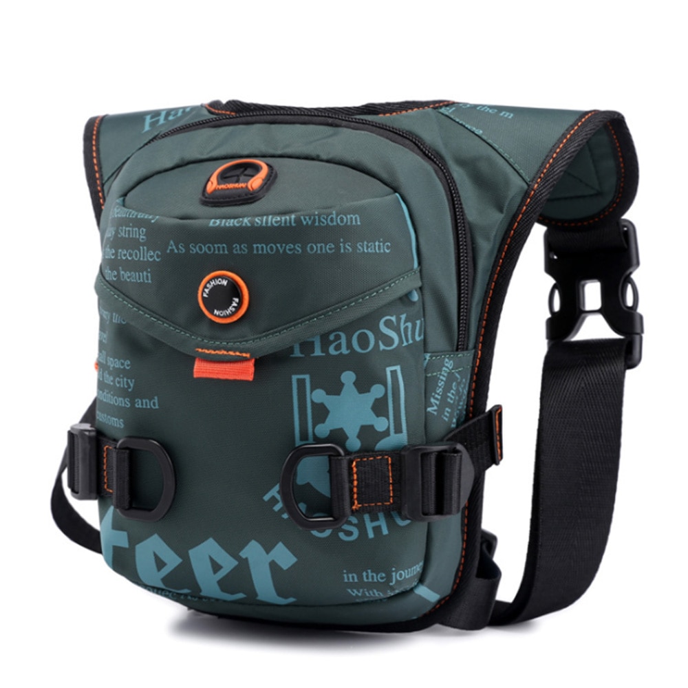 Hot 2019 heren beentas heup messenger schoudertassen voor buiten kamperen fietsen: Hemelsblauw