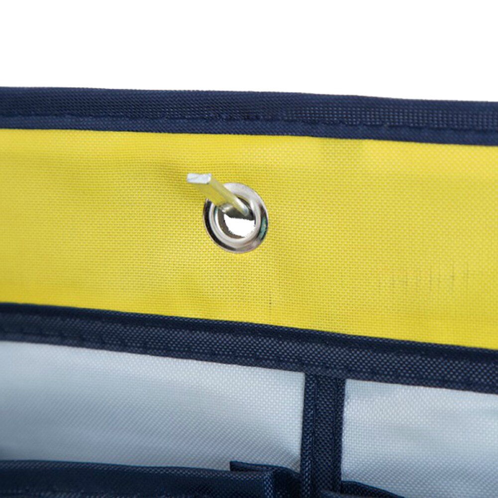 Portable 30 Pockets Classroom Wall Door Oxford Fabric Storage Hanging Bag Numbered Classroom Charts For Cell Phones Organizers