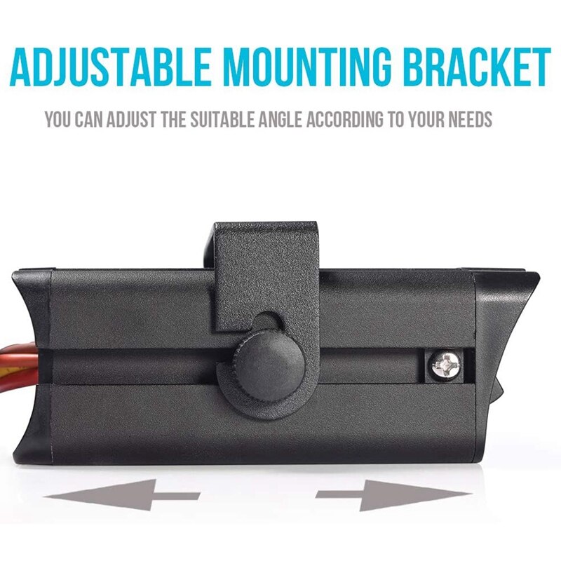 6 Gang On/Off Rocker Switch Box with LED Light,12-24V 80A Switch Panel for Automotive Vehicle Boat Marine SUV