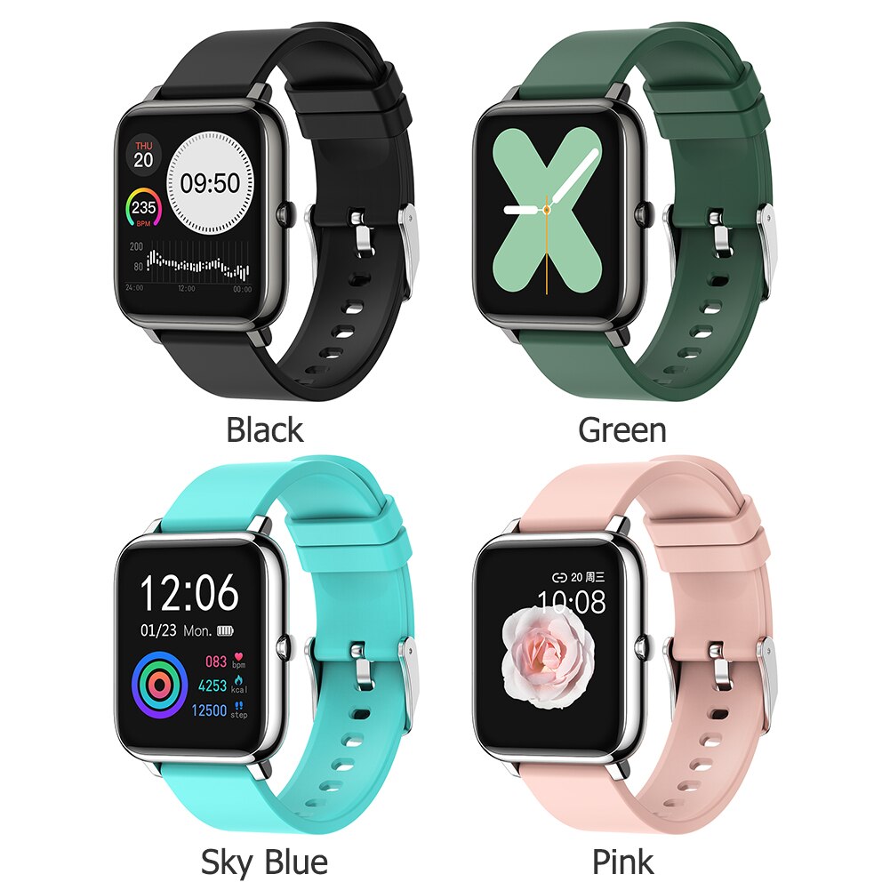 Tracker Blood Oxygen Measurement Inquiry Smart Band Bracelet Body Temperature ECG Heart Rate Monitor Fitness