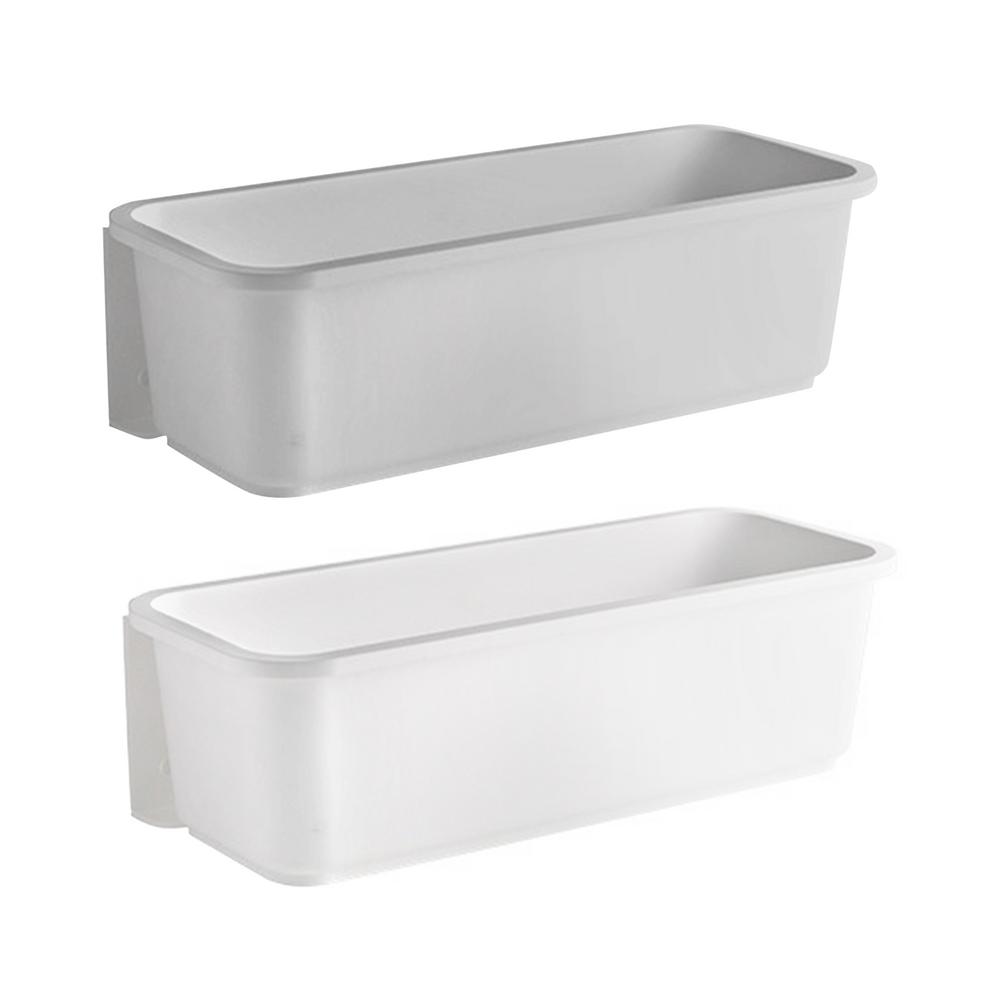 Cabinet Storage Box Drawer Cabinet Storage Rack Wall-mounted Spice Shelf Free Perforation Household Kitchen Sink Shelf Container