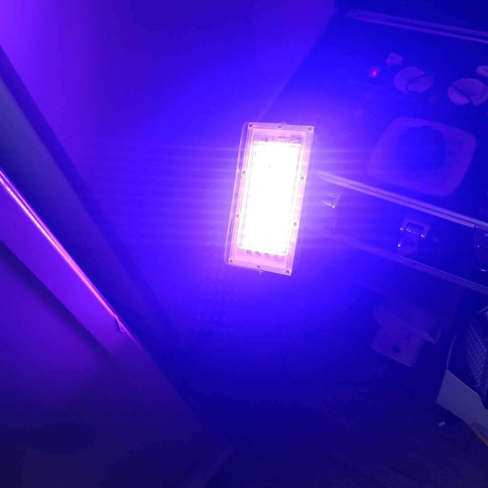 LED Flood Light germicidal Home UV lamp Light Ozone Sterilize Disinfection Ultraviolet Kill Dust Bacterium Mite Killer 50W