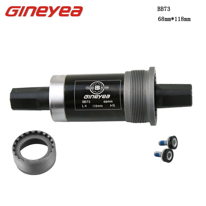 Gineyea BB73-68 Mountainbike Platz See Integriert Versiegelt Tretlager 68mm Lagerbier BB Fahrrad Teile: 118mm