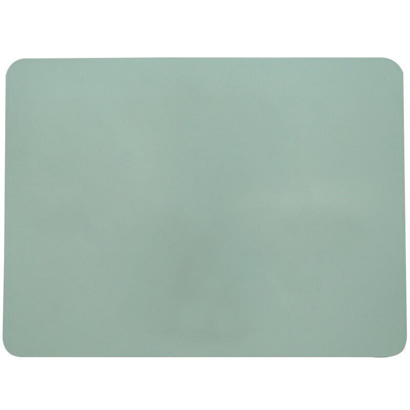 Mantel Individual de silicona para bebé, alfombrilla para mesa, vajilla de alimentación para niños, suave, fácil de limpiar, Color sólido: B-sage