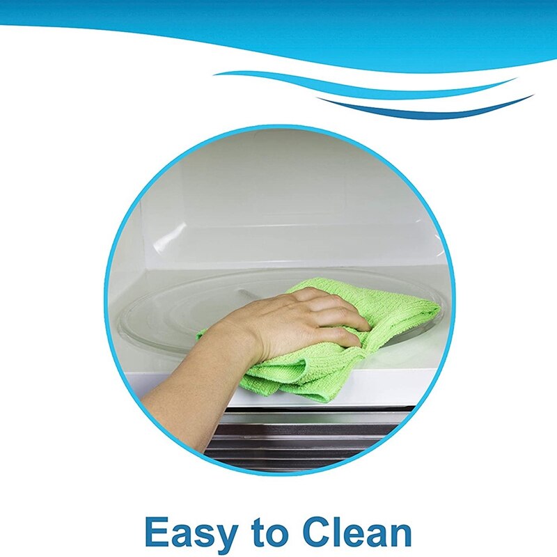 10.5Inch Microwave Plate Spare Microwave Dish Durable Universal Microwave Turntable Glass Plates Round Replacement Plate