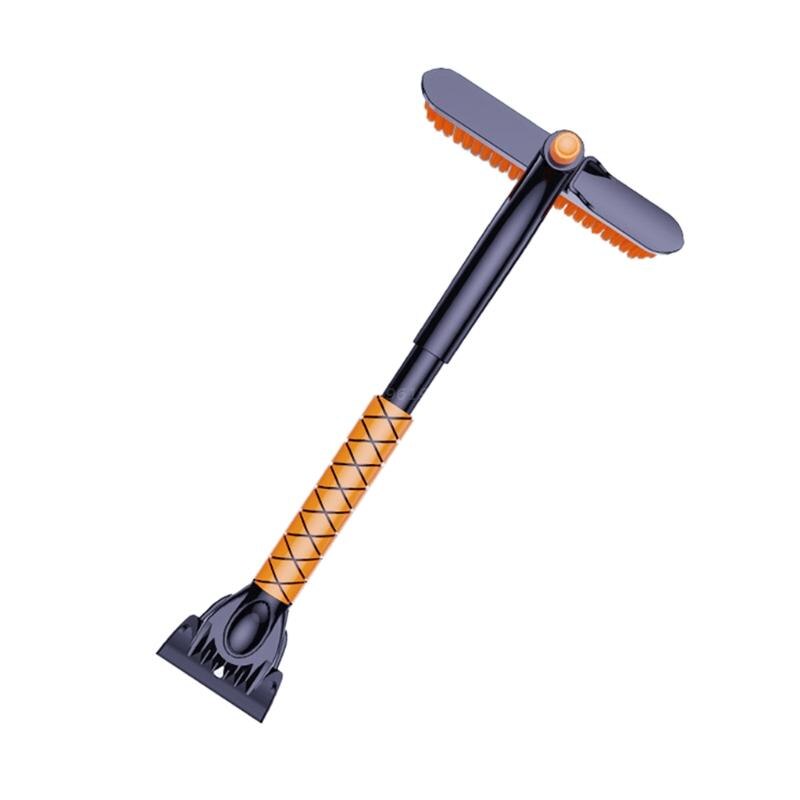 Rascador de hielo para parabrisas, cepillo de vidrio de limpieza rápida, eliminador de nieve para ventana de coche, depurador de hielo de plástico: 3909