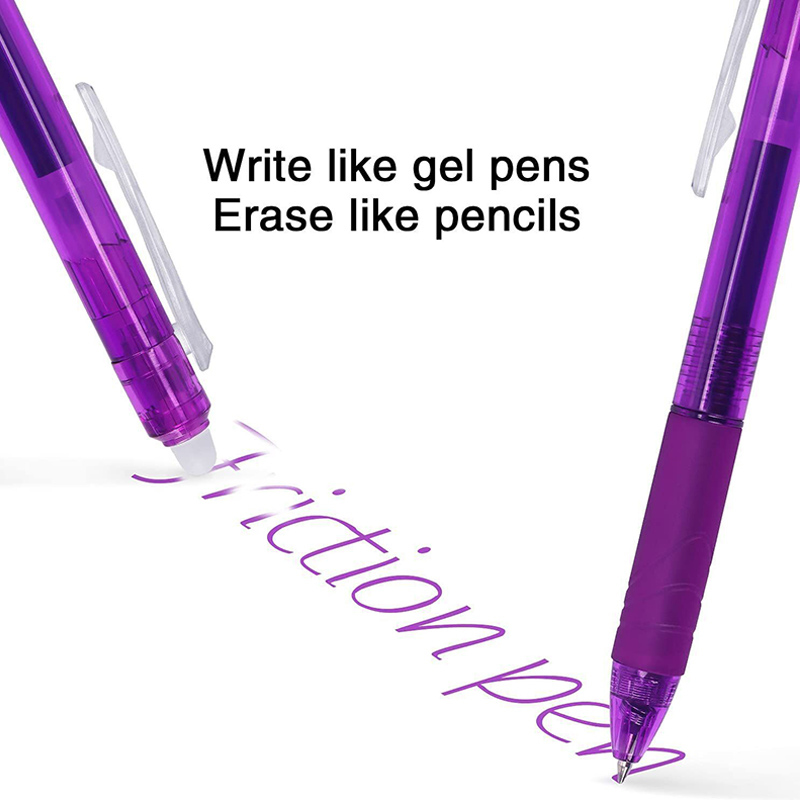 Meerkleurige 0,5 mm uitwisbare gelpennen met vullingen Gum zwart blauw rood balpennen voor het schrijven van Kawaii briefpapier