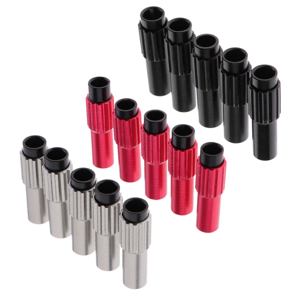 5pcs Mountain Road Bike Inline Shift Cable Adjuster Derailleur Speed Adjustment Screws Adapter Connector