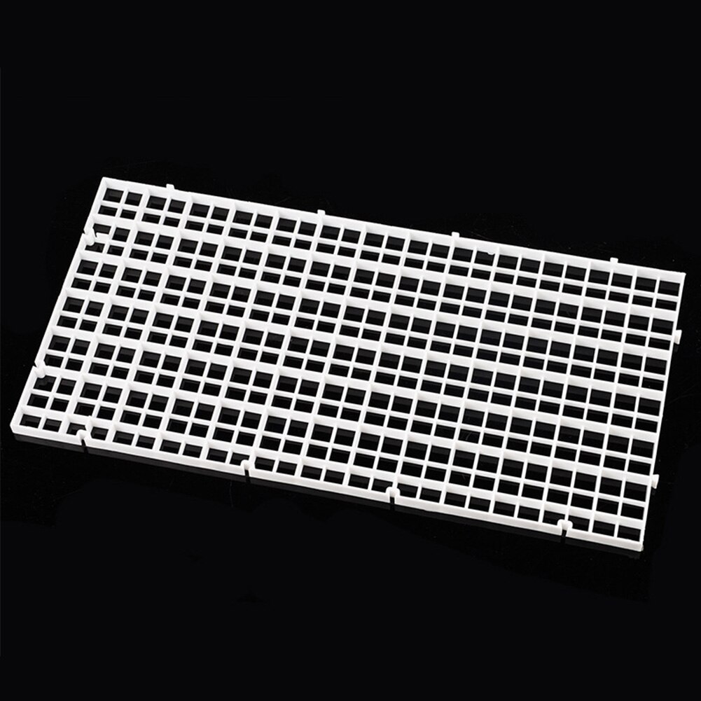 2Pcs Grind Grid Isolatie Boord Aquarium Separator Gratis Cut Aquarium Divider Filtratie Netto Schoonmaken Tool Vervangende Onderdelen