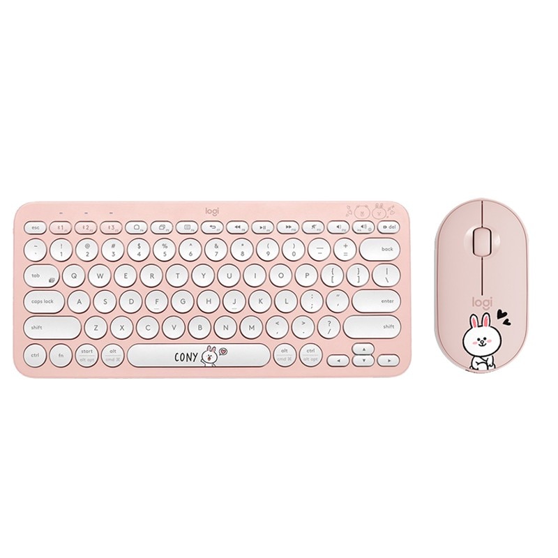 Logitech K380 multi-device Bluetooth wireless keyboard linemate multi-color Windows MacOS Android IOS Chinese keyboard