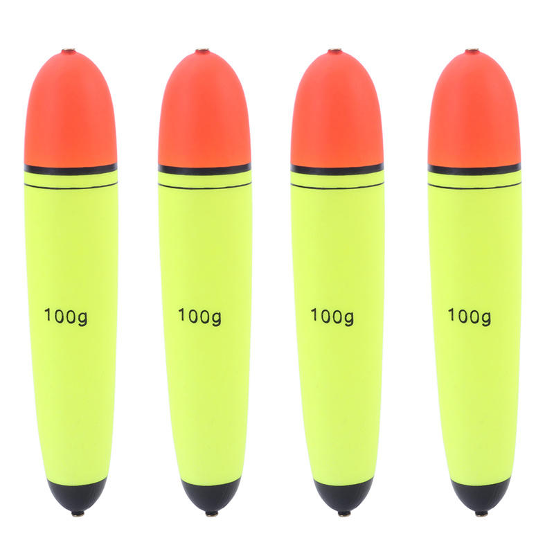 4pcs Slip Fishing Bobber Float Set EVA Foam Fishing Slider Floats Lightweight Slip Cork Fishing Accessories Tools Tackles: green
