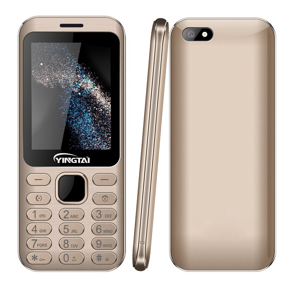 Oringinal YINGTAI S1 Ultra-dunne Metalen Plating Dual SIM Gebogen Screen Functie Bar Mobiele Telefoon Bluetooth Business Mobiel