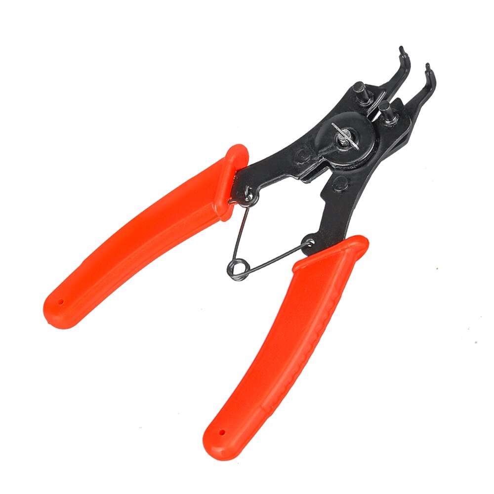 4 in 1 Circlip Snap Ring Plier Four Headed Pliers Fastener Shaft Used Spring Disassembly Puller Springs Multitool Pliers Set