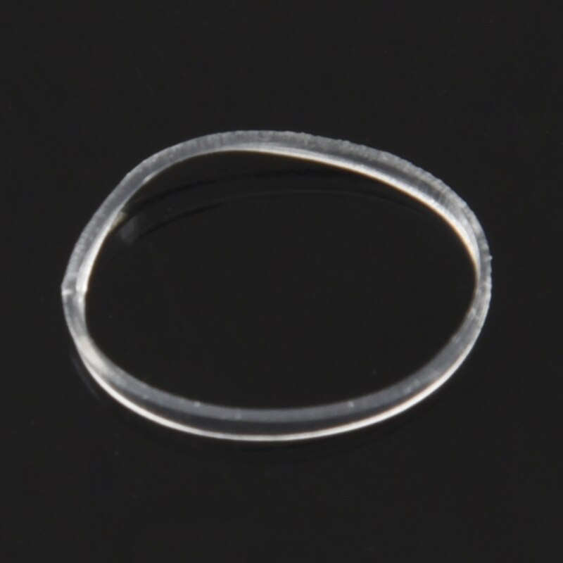 500x hair rubber cord rubber Band transparent white 1mm