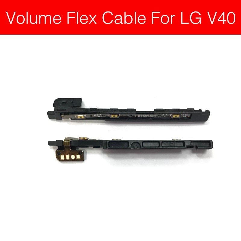 Volume & Power Knop Voor LG V10 V20 V30 V40 ThinQ F600 H961N H968 H910 H918 VS995 LS997 Schakelaar Op /off Power Control Flex Kabel: V40 Volume Flex
