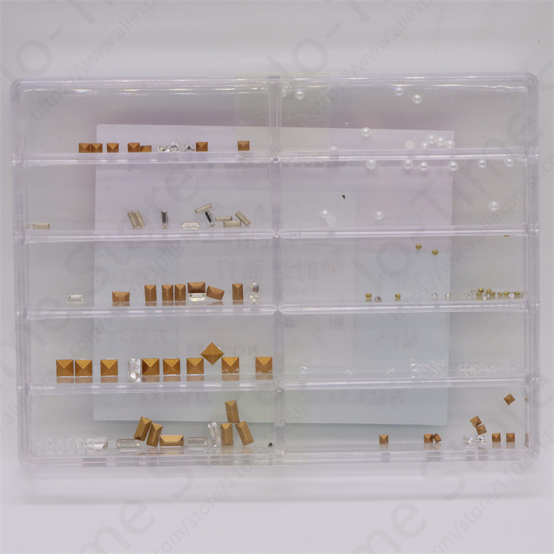 Horloge Decoratie Diamant Vierkant Diamant Cirkelvormige Diamant Reparatie Horloge Exclusief Voor Armani